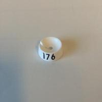 MB wit/zwart 176 voor op kledinghanger - thumbnail