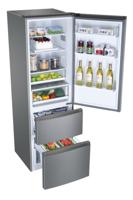 Haier HTR5619ENMG koel-vriescombinatie Vrijstaand 348 l E Zilver - thumbnail