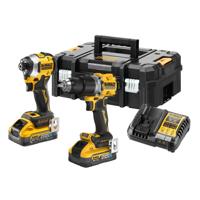 DeWALT DCK2050H2T Accu combiset 2-delig (DCD805 + DCF850) 18V XR 5.0Ah POWERSTACK in TSTAK - thumbnail