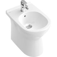 Villeroy & Boch O.novo staand bidet met overloop 1 kraangat wit 54610001 - thumbnail