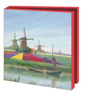 Kaartenmapje Tulipfields, Sietse Wiersma 10 Stuks Kaartenmapje Tulipfields, Sietse Wiersma 10 Stuks