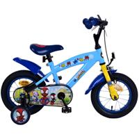 Spiderman Spidey kinderfiets - jongens - 12 inch - blauw - thumbnail