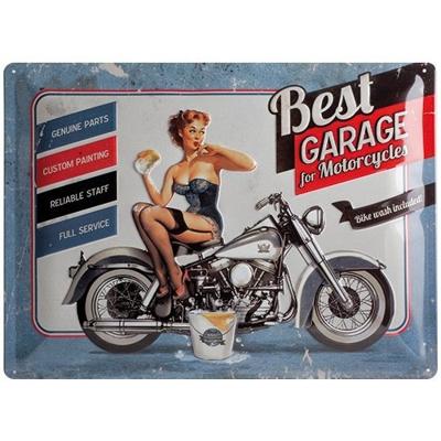 Best Garage metalen wandbord