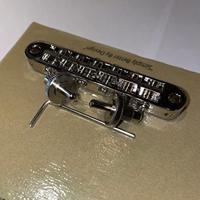 TonePros T3BP Nickel USA Locking TOM Style Bridge - thumbnail