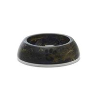 Savic voerbak delice 1 marble zwart / goud - thumbnail
