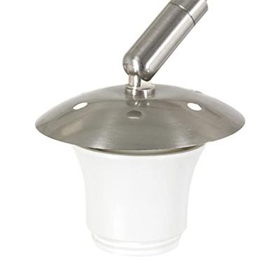 Steinhauer Muur booglampSparkled RVS met goud - 8147ST