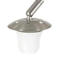 Steinhauer Muur booglampSparkled RVS met goud - 8147ST - thumbnail