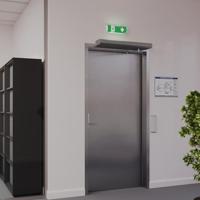 Salus LED Noodverlichting met accu wand-/plafondmontage 3 Watt 6500K IP65 Spatwaterdicht Incl. pictogram met vluchtwegaanduiding - thumbnail