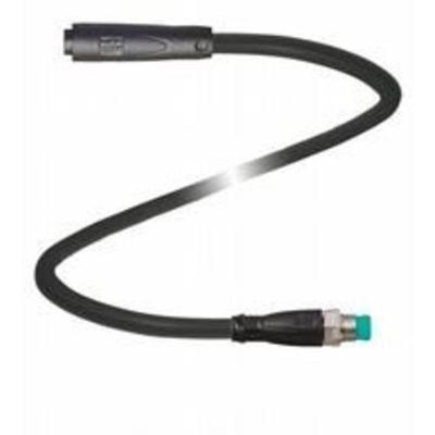 Pepperl+Fuchs 70129273 Sensor/actuator connector, geassembleerd Aantal polen (sensoren): 3, 4 0.6 m 1 stuk(s)