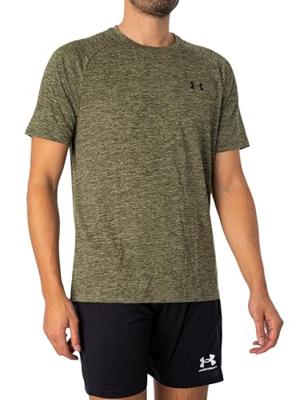 Under Armour Tech 2.0 SS Sportshirt Heren L