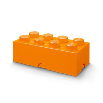 Room Copenhagen LEGO Storage Brick 8 Oranje opbergdoos
