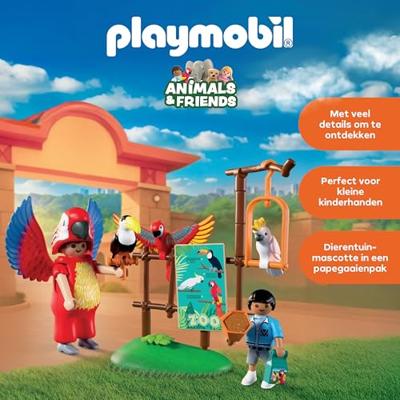 PLAYMOBIL Animals & Friends dierentuin: mascotte 72074