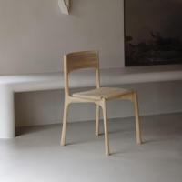 Ethnicraft Eetkamerstoel 'PI' Geolied Eikenhout - thumbnail