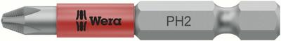 Wera 853/4 ACR® SL Bits Phillips bit met kunststof ommanteling, gemagnetiseerd, PH 2 x 50 mm - 05323780001