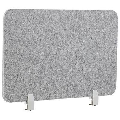 Beliani - SPLIT - Bureauscherm - Grijs - 50 x 80 cm - Polyester