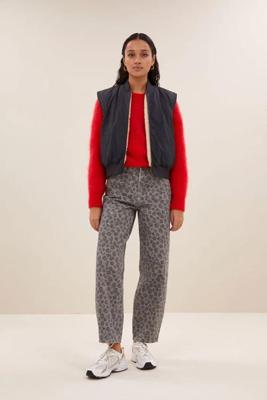 By-Bar aleksi sleeveless jacket | charcoal