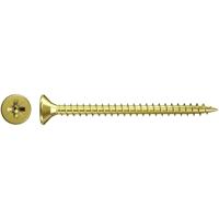 Fischer 551084 Spaanplaatschroef 3.5 mm 16 mm Kruiskop Pozidriv Galvanisch verzinkt 1000 stuk(s) - thumbnail