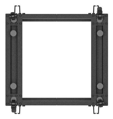 Lanberg OR01-6109-B rack 9U Vrijstaande rek Zwart Lanberg OR01-6109-B rack 9U Vrijstaande rek Zwart
