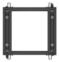 Lanberg OR01-6109-B rack 9U Vrijstaande rek Zwart - thumbnail