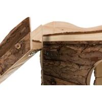 TRIXIE HUIS INEKE 2 UITGANGEN KONIJN SCHORSHOUT 50X38X25 CM - thumbnail