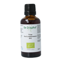 Cruydhof Tiliae cordata flor / lindebloesem tinctuur bio 50 Milliliter - thumbnail