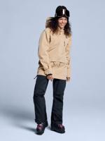 Poederbaas Skibroek Dames Freeride 3L Hardshell Zwart-XL - thumbnail