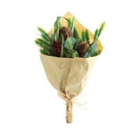 Boeket kunstbloemen 46cm kerst - thumbnail