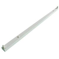 LED TL Armatuur 150cm Enkel T8 - Mat Wit Staal - IP20 - thumbnail