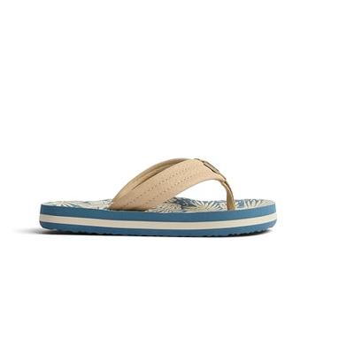 REEF Ahi Slipper Kinderen Blue Tan/Palm 5