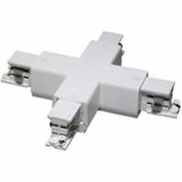 Euro 3 fase rails x - connector (95x95 mm) wit - thumbnail