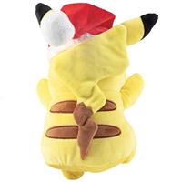 Pokemon Pluche - Pikachu with Christmas Hat (20cm) - thumbnail