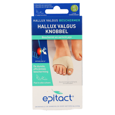 Epitact Hallux Valgus Beschermer Maat 42-45 Epitact Hallux Valgus Beschermer Maat 42-45