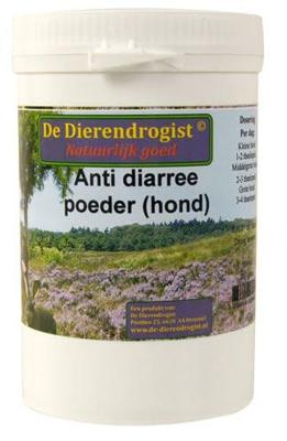DIERENDROGIST DIARREE POEDER HOND 200 GR DIERENDROGIST DIARREE POEDER HOND 200 GR