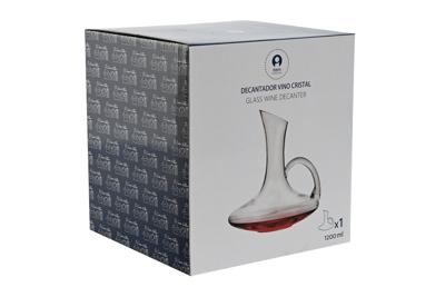 Wijn Decanteerkan Home ESPRIT Kristal 1,2 L - thumbnail