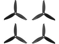 GEMFAN 3-blads RaceCopter-propellerset Standaard 5.1 x 5.2 inch (13 x 13.2 cm) 5152 Flash - thumbnail