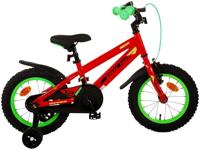 Volare rocky kinderfiets - jongens - 14 inch - rood - thumbnail