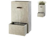 Font.planter grc l35b60h100cm grijs Decoris - Decoris - thumbnail