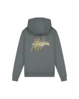 Malelions Splash Hoodie Kids Donkergrijs/Oranje - Maat 152 - Kleur: Donkergrijs | Soccerfanshop - thumbnail