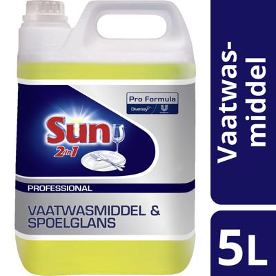 Vaatwasmiddel sun pro formula 2in1 vloeibaar 5l