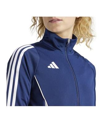 adidas Tiro 24 Trainingsjack Dames Donkerblauw Wit