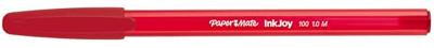 Paper Mate balpen InkJoy 100 met dop, rood Paper Mate balpen InkJoy 100 met dop, rood