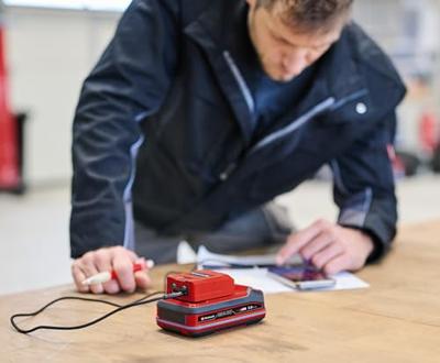 Einhell TC-CP 18 Li USB A/C-Solo 4514148 USB-adapter