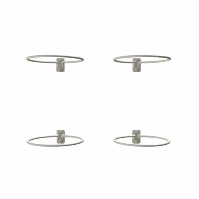 Royal Well | Pothouder Set van 4 | Wit