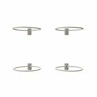 Royal Well | Pothouder Set van 4 | Wit - thumbnail