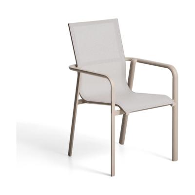 Kave Home Canea tuinstoel Taupe/Beige
