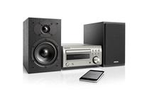 Denon D-M41DAB Mini-HiFi-systeem met CD, Bluetooth en FM/DAB+ tuner met 2 x 30 W uitgangsvermogen, zilver/zwart - thumbnail