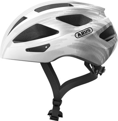 Abus helm macatgoud wit zilver m 52-58cm