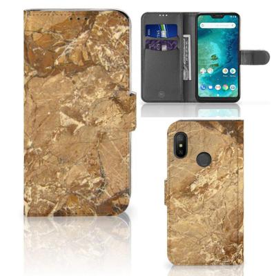 Xiaomi Mi A2 Lite | Bookcase | Marmer Creme