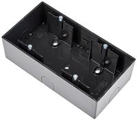 Busch-Jaeger 2CKA001799A0900 Opbouwbehuizing 2-voudig Zwart-grijs, Antraciet 1 stuk(s) - thumbnail
