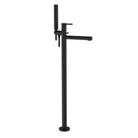 Badmengkraan Vrijstaand Plieger Napoli Met Handdouche Inclusief Inbouwdeel En Douchegarnituur Zwart - thumbnail